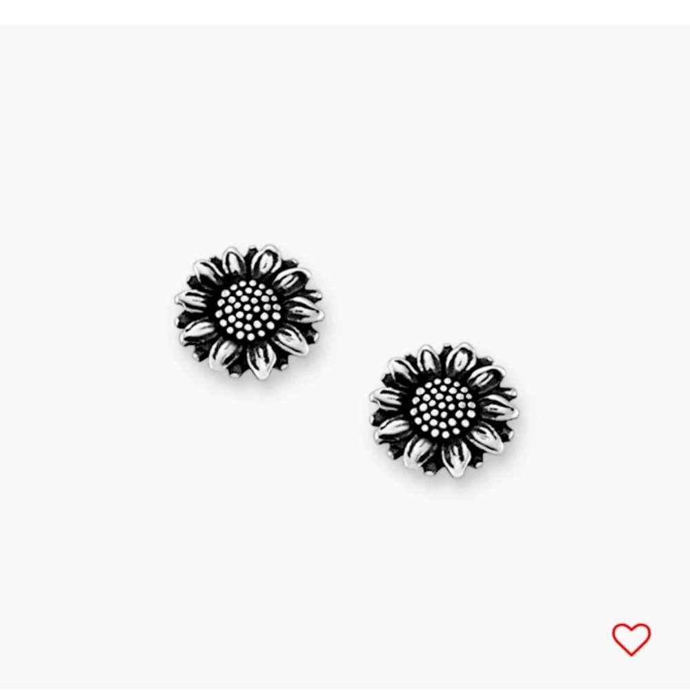 James Avery Mini Sunflower Studs Earrings